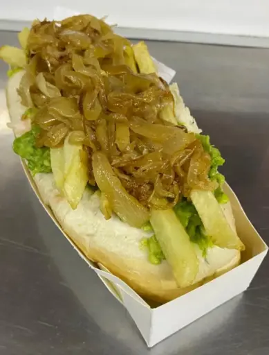 completo base papas fritas