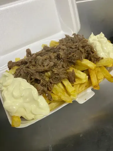 papas fritas mechada 2 personas